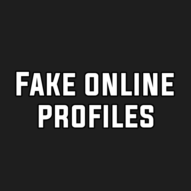 Fake online profiles